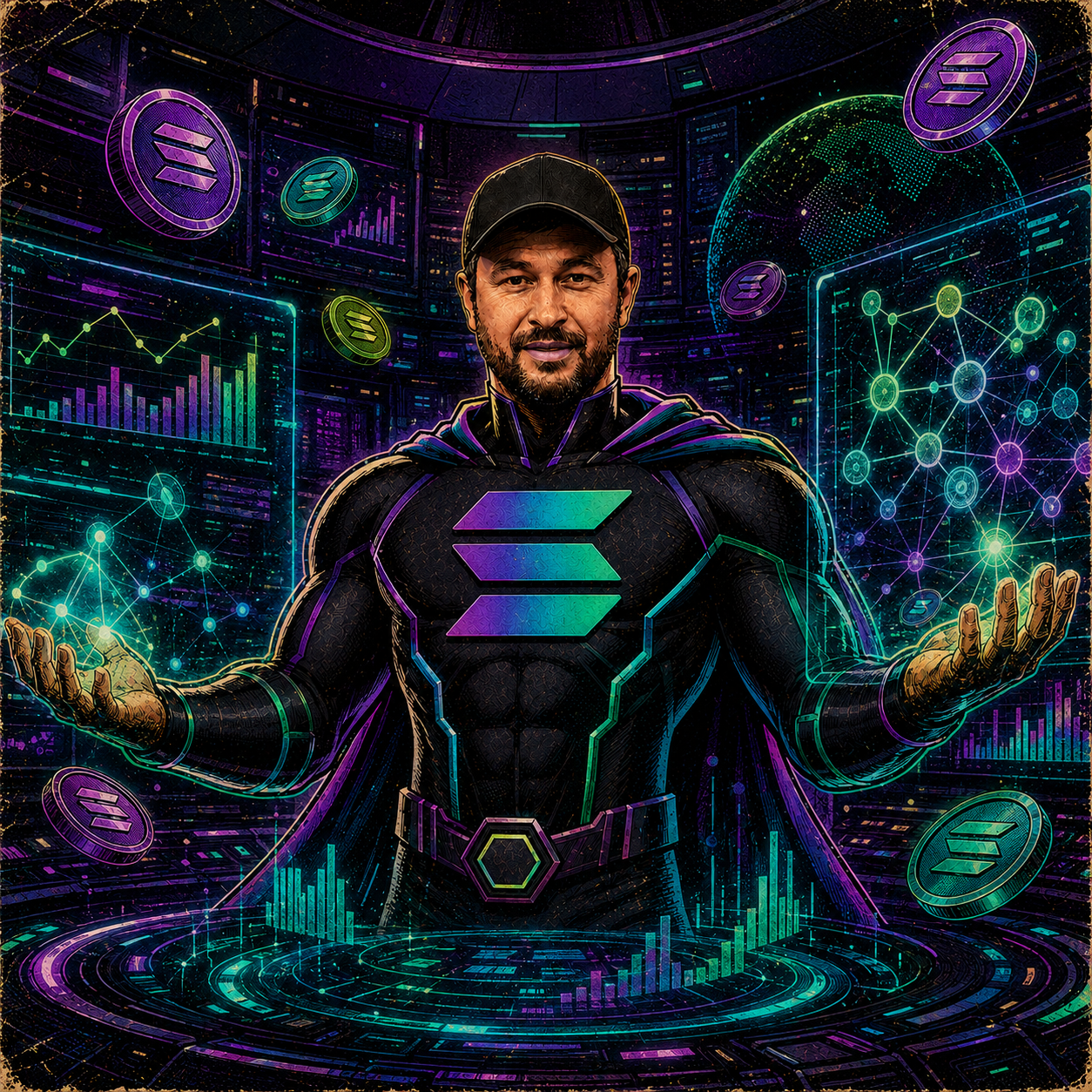 Solana Man commanding the charts